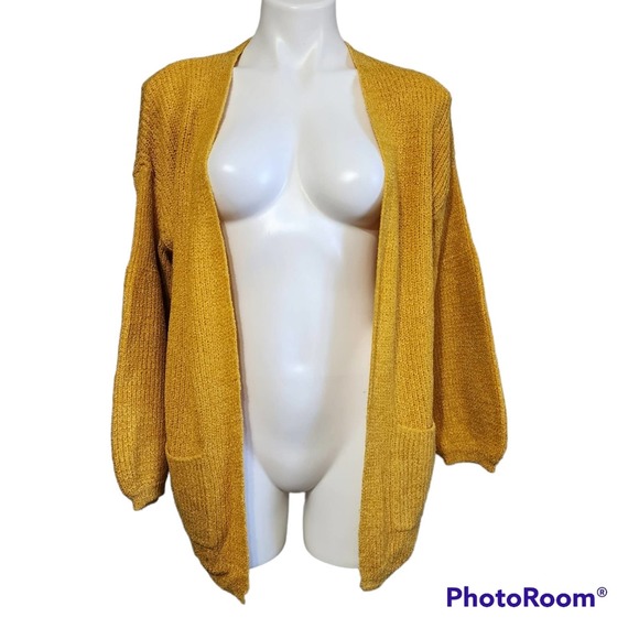 wild fable Sweaters Wild Fable Mustard Yellow Cardigan Poshmark